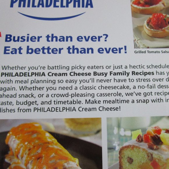 Unused Kraft Busy Family Recipes Cookbook - Picture 8 of 11